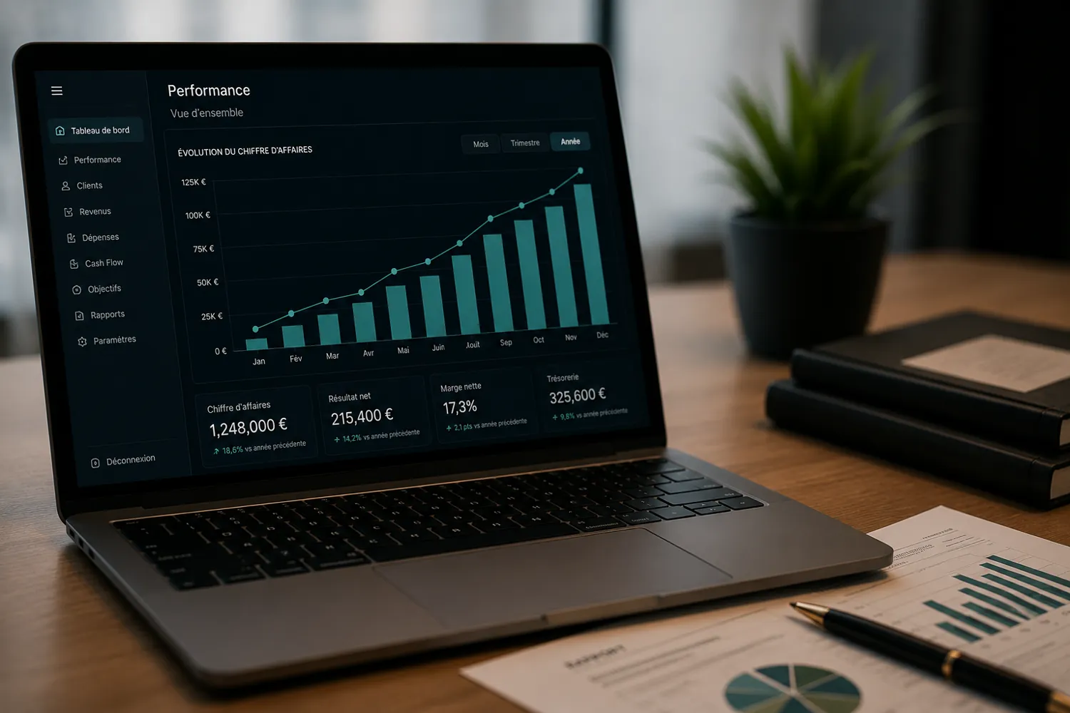 Pilotage du poste client et du cash — C&P Cash